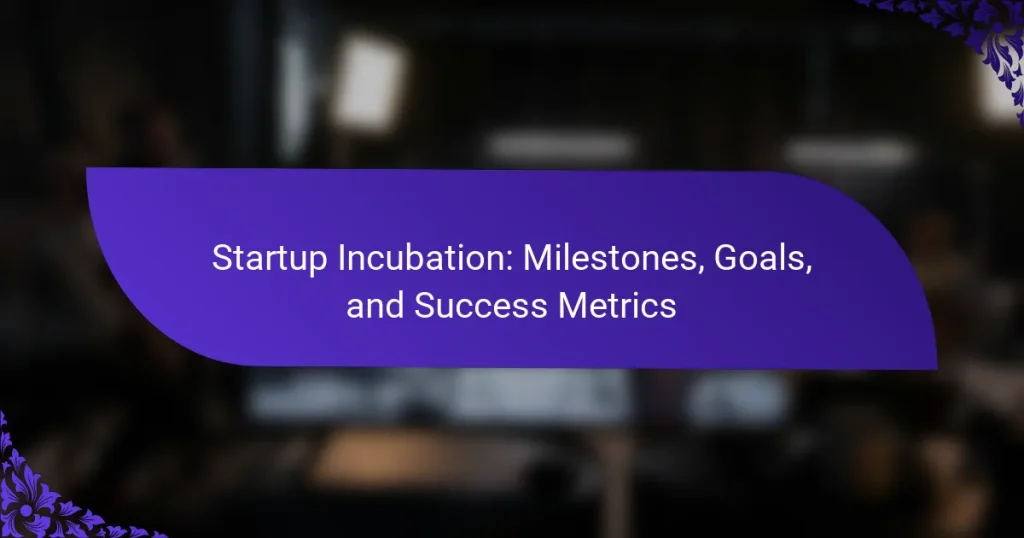 Incubarea Startup-urilor: Repere, Obiective și Metrici de Succes